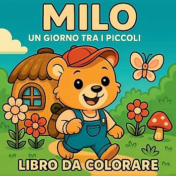 Milo - un giorno tra i piccoli, libro da colorare