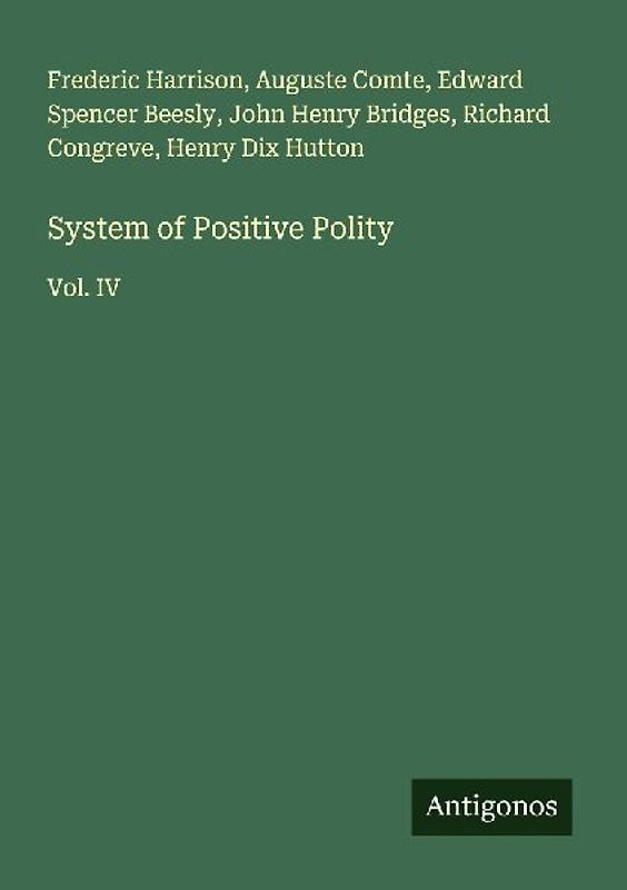 System of Positive Polity