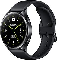 Xiaomi Watch 2 46 mm noir et bracelet en silicone noir [Wi-Fi]