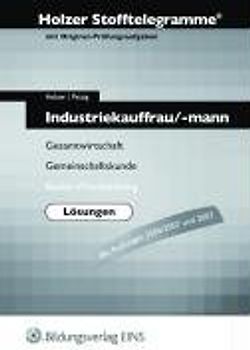 Stofftelegramme Industriekauffrau/mann