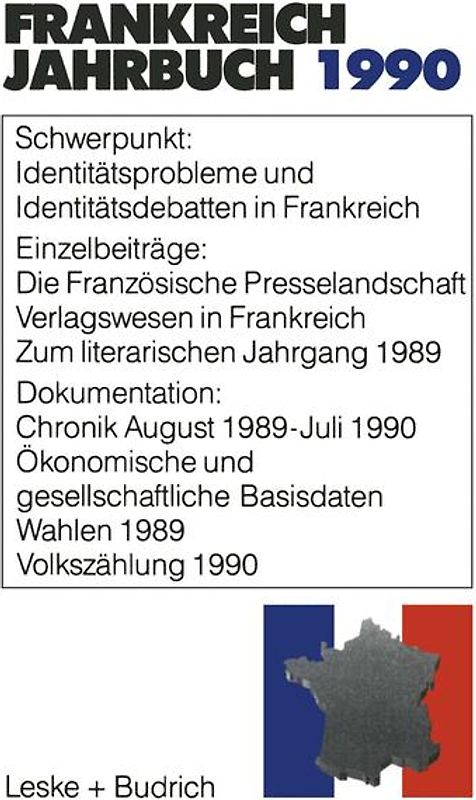 Frankreich-Jahrbuch 1990