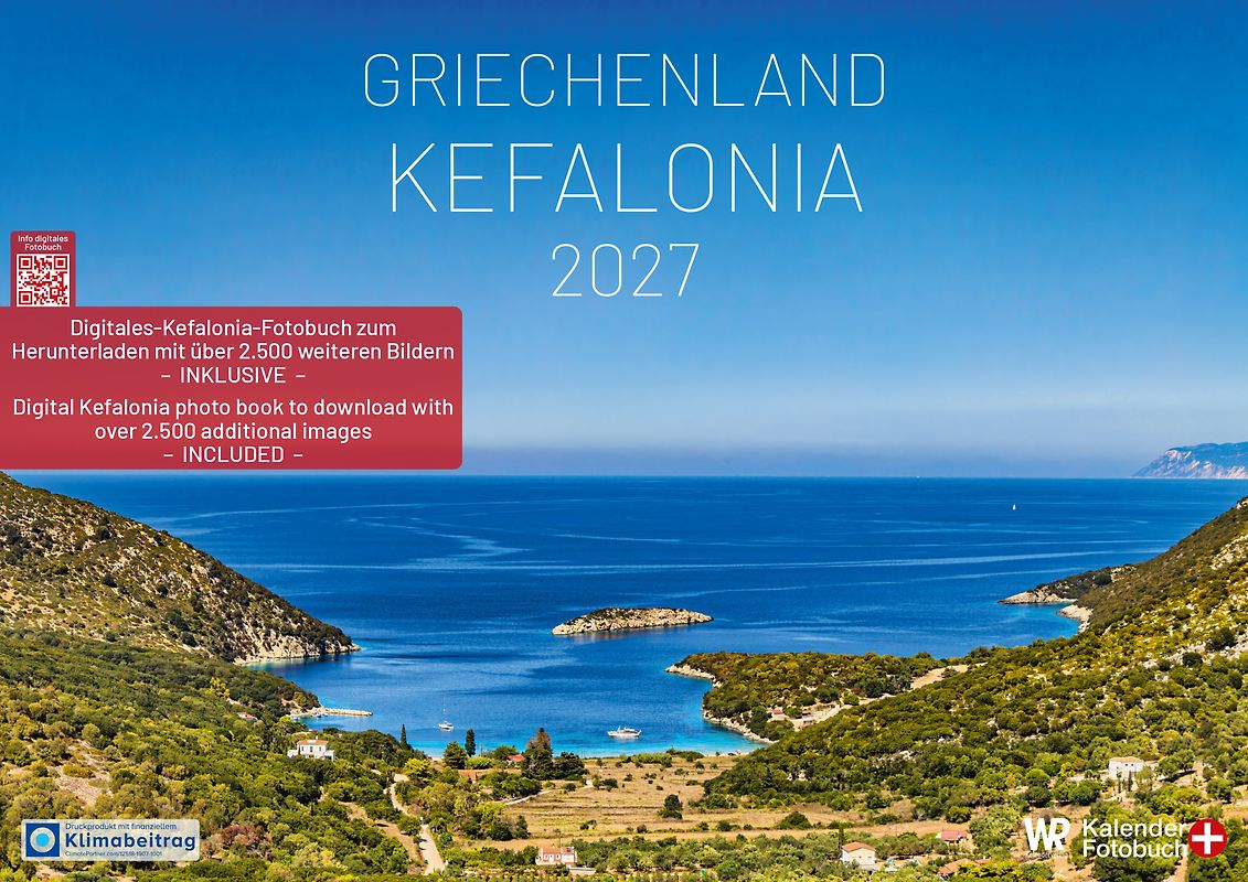 Kalender Griechenland | Kefalonia 2027 A2 querformat