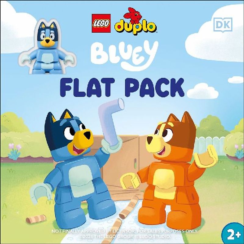 Lego Bluey Flat Pack Library Edition