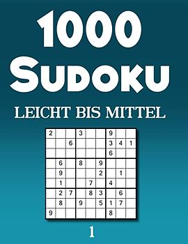 1000 Sudoku leicht bis mittel 1