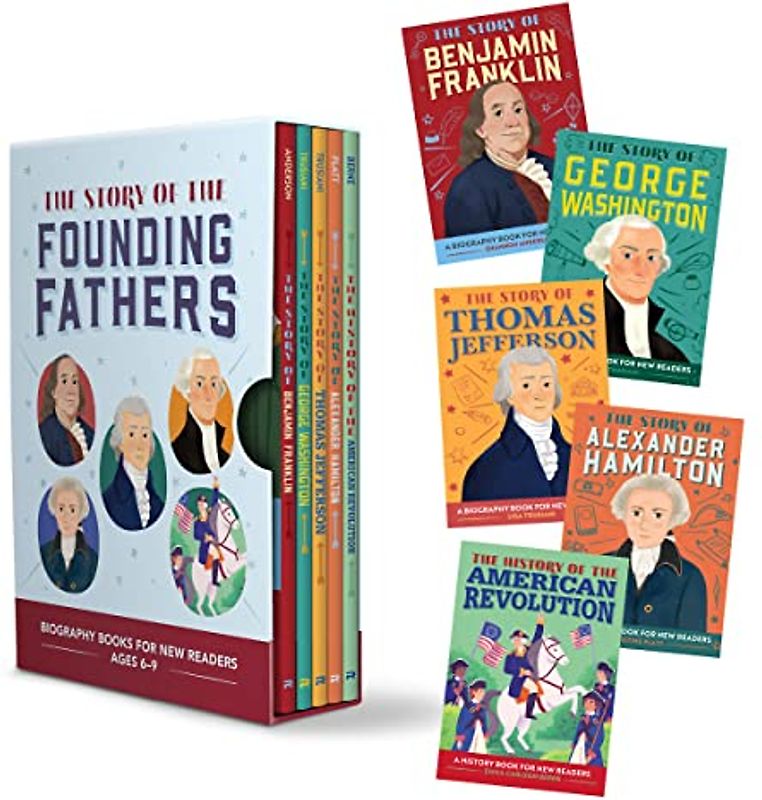 The Story of the Founding Fathers 5 Book Box Set