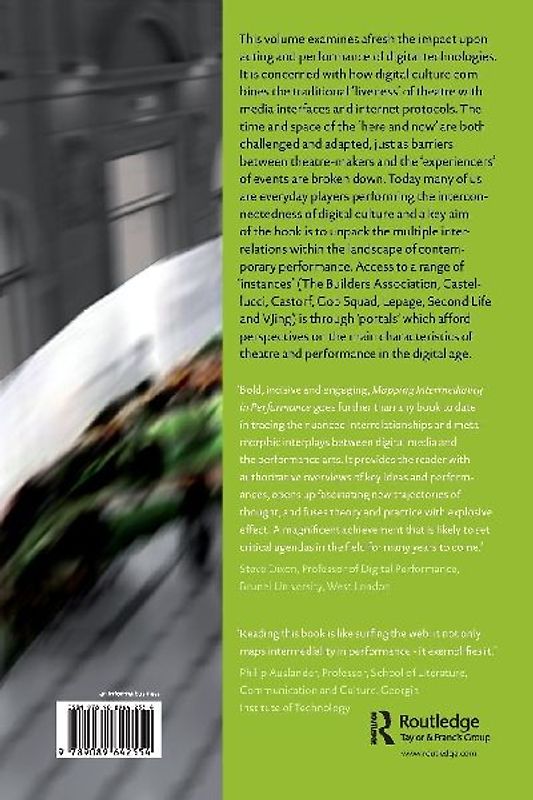 Mapping Intermediality in Performance