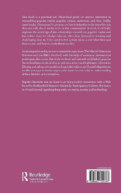 Theoretical Perspectives on Fan Scholarship in the Franchise Era