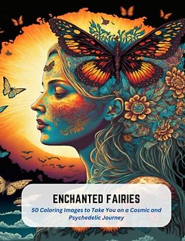 Enchanted Fairies: 50 Coloring Images to Take You on a Cosmic and Psychedelic Journey