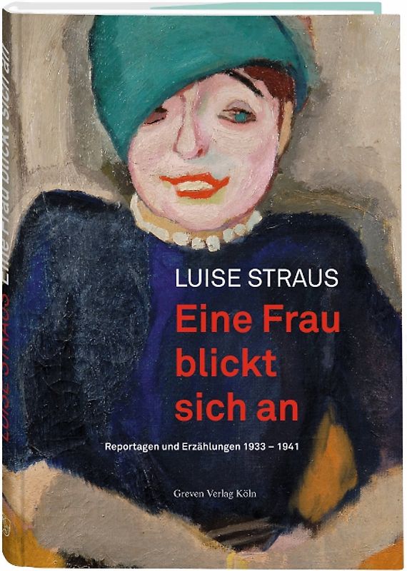 Eine Frau blickt sich an