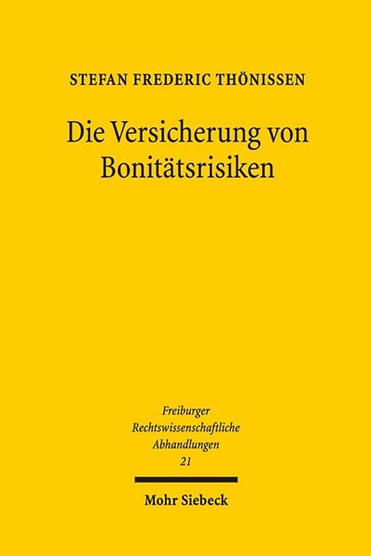 Die Versicherung von Bonitätsrisiken