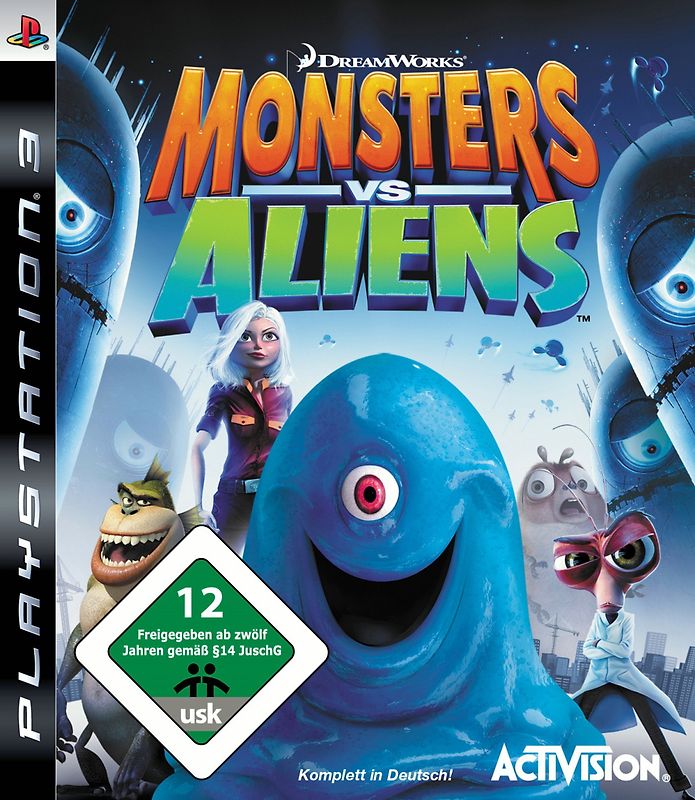 Monsters vs. Aliens PlayStation 3