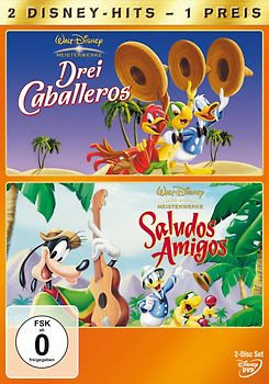 2 Disney-Hits: Drei Caballeros/Saludos Amigos [2 DVDs] DVD