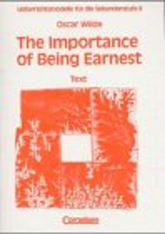 The Importance of Being Earnest
