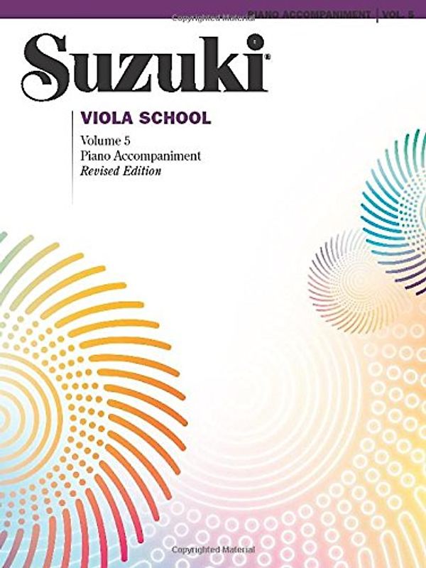 Suzuki Viola School Piano Accompaniment, Volume 5 (Revised)