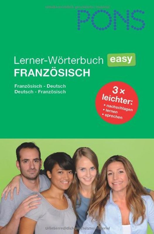 PONS Lerner-Wörterbuch easy Französisch