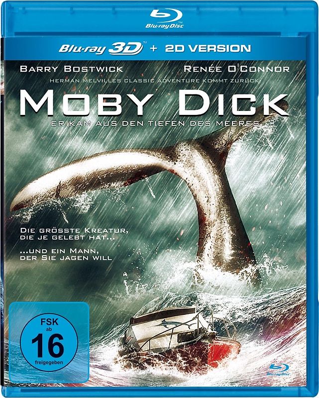 Moby Dick 3D 3D Blu-ray Disc