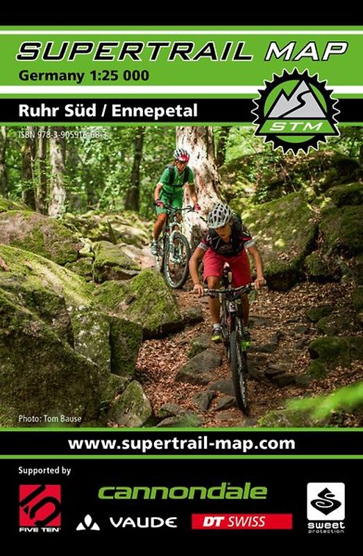 Supertrail Map Ruhr Süd / Ennepetal