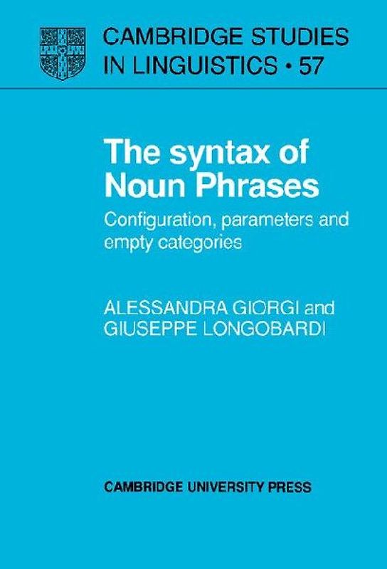 The Syntax of Noun Phrases