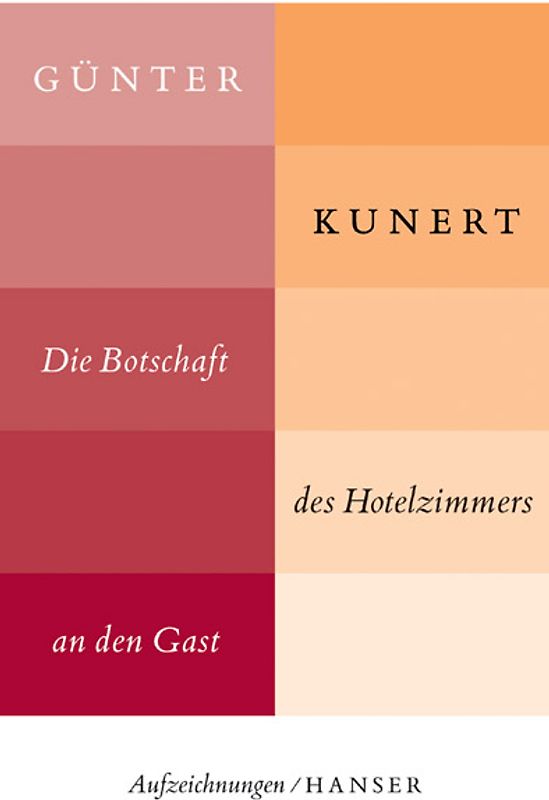 Die Botschaft des Hotelzimmers an den Gast