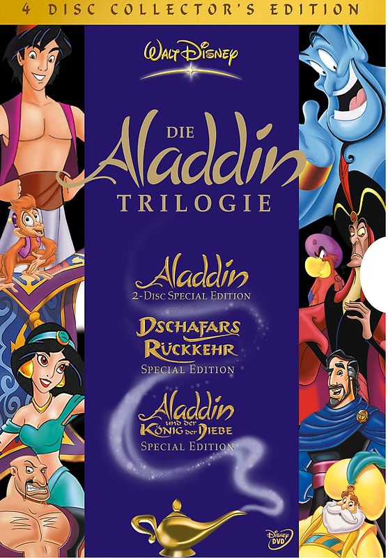 Aladdin Trilogie (4 DVDs) DVD