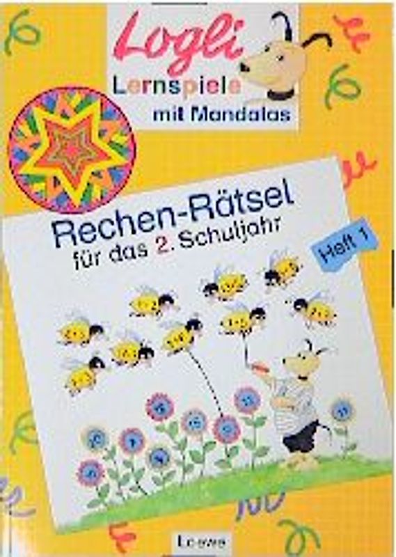 Rechen-Rätsel mit Mandalas für das 2. Schuljahr