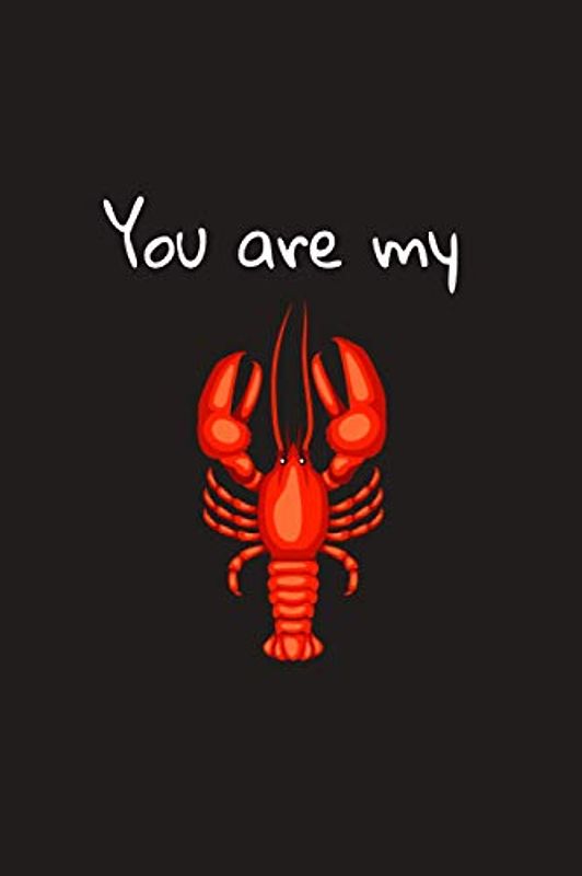 You are my lobster: Perfect Gift for the Person You Love | Ruled Lined Composition Notebook