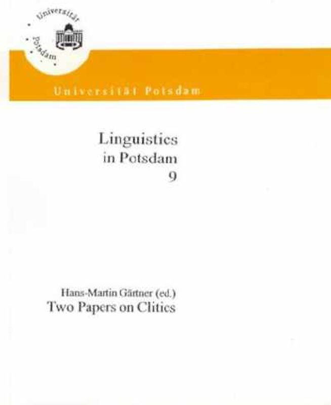 Two Papers on Clitics