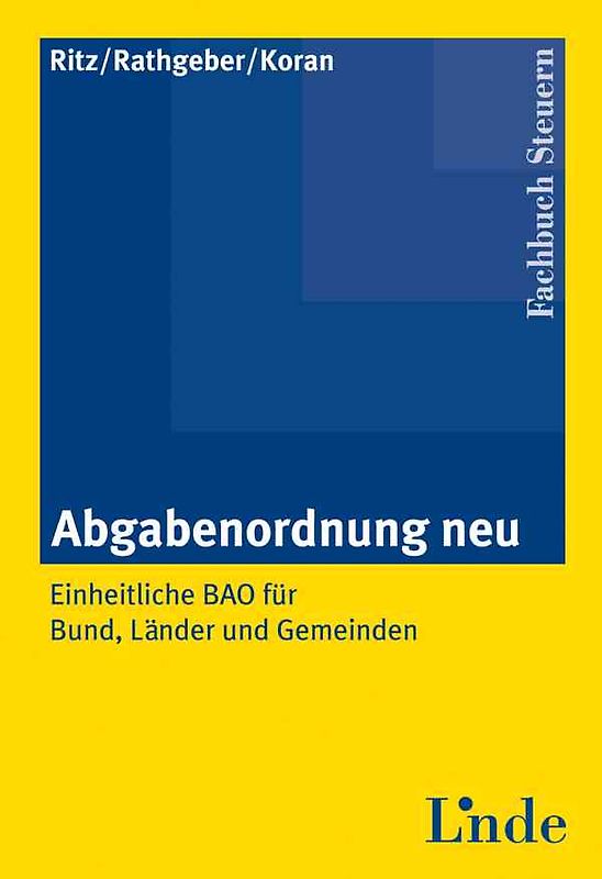 Abgabenordnung neu