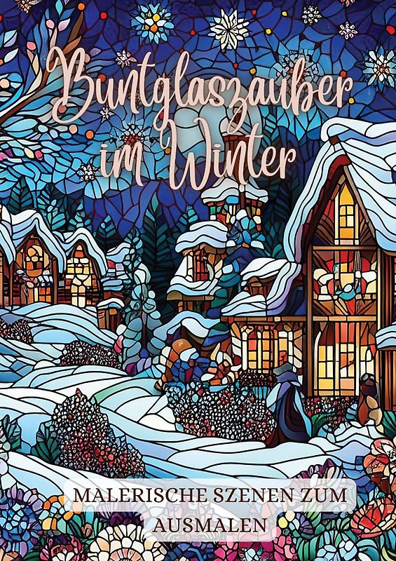 Buntglaszauber im Winter