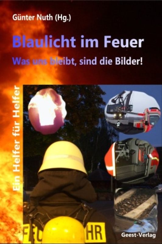 Blaulicht im Feuer