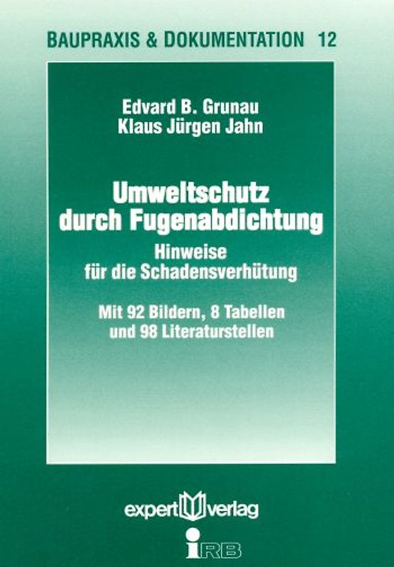 Umweltschutz durch Fugenabdichtung