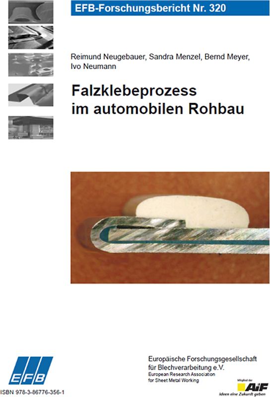 Falzklebeprozess im automobilen Rohbau