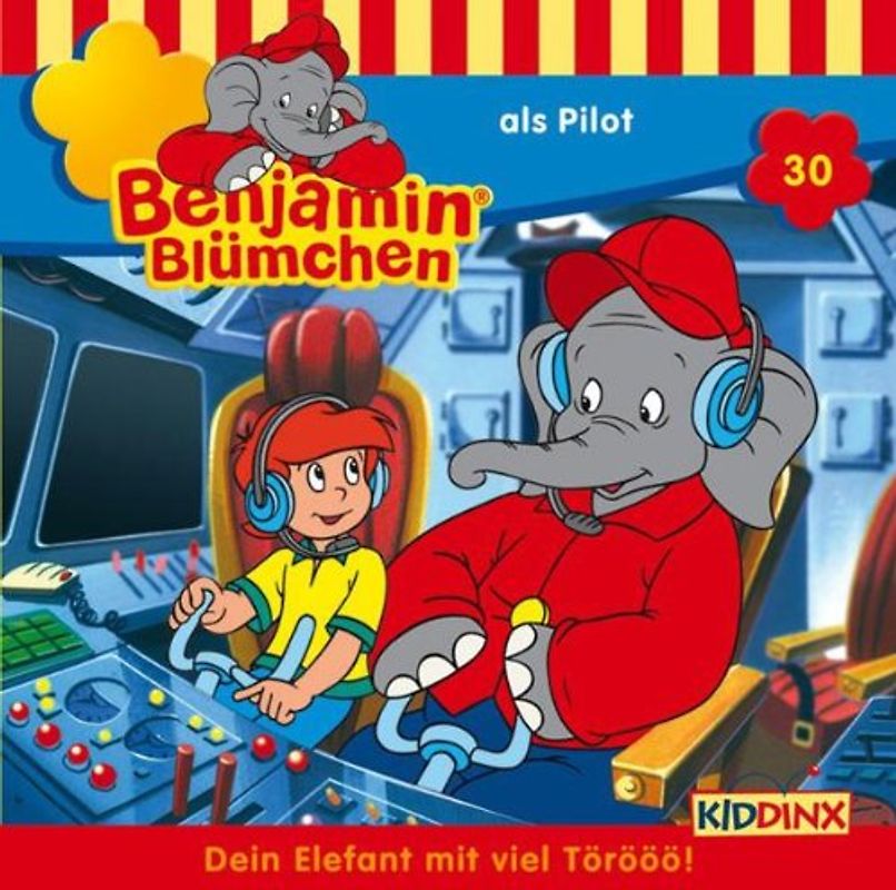Benjamin Blümchen - Benjamin Blümchen 030 als Pilot