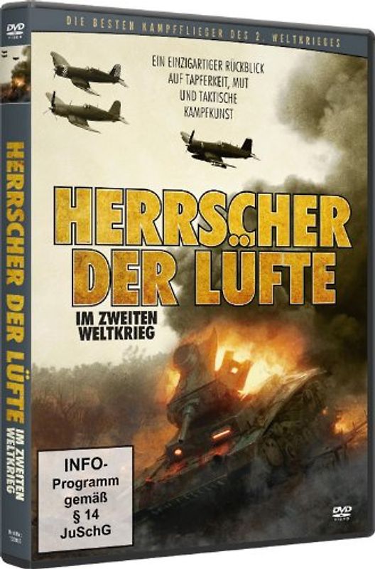 Die besten Kampfflieger des 2. Weltkrieges - Herrscher der Lüfte DVD