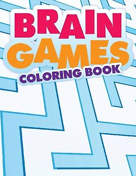 Brain Games Coloring Book