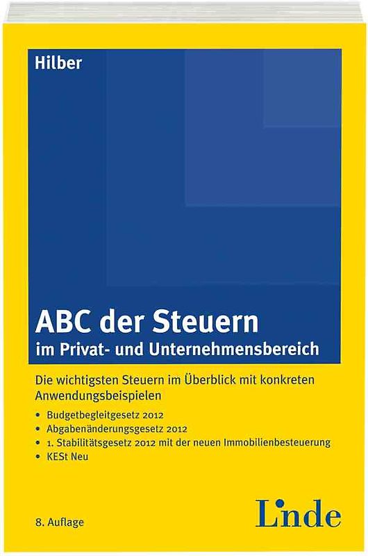 ABC der Steuern im Privat- und Unternehmensbereich