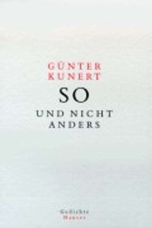 So und nicht anders
