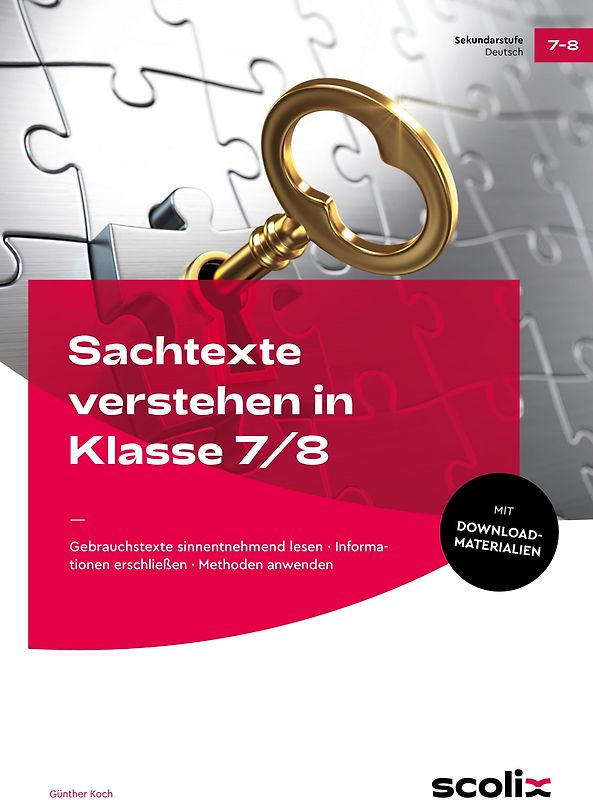 Sachtexte verstehen in Klasse 7/8