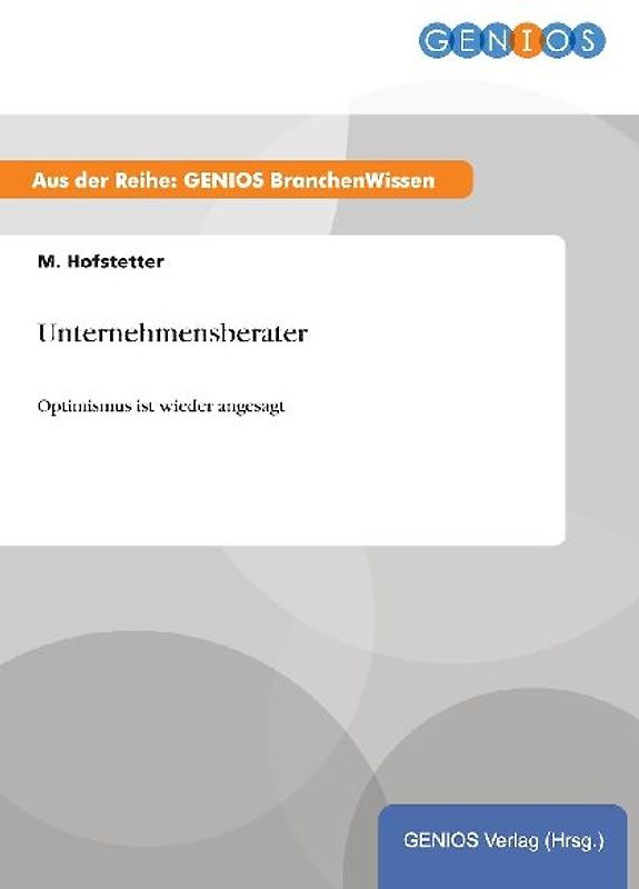 Unternehmensberater