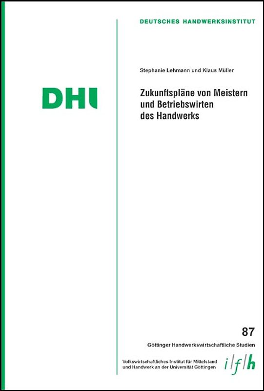 Zukunftspläne von Meistern und Betriebswirten des Handwerks
