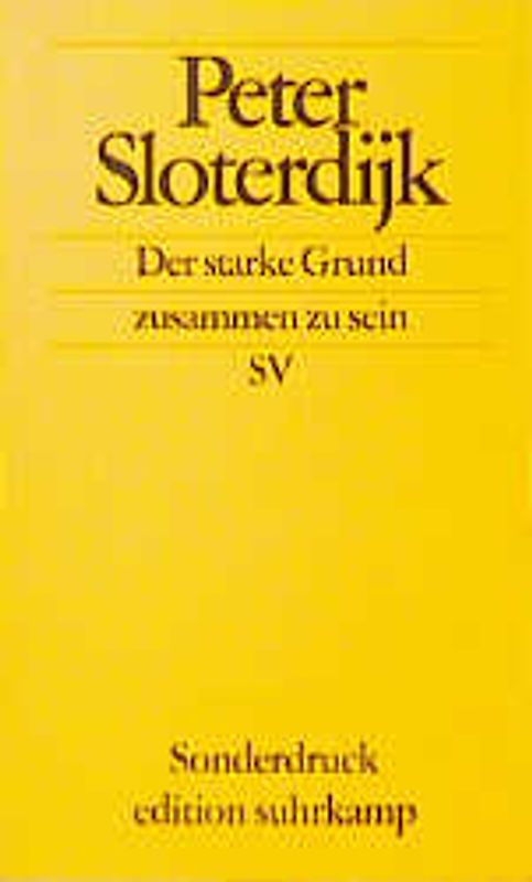 Der starke Grund, zusammen zu sein