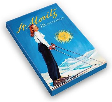 Postkartenset St. Moritz