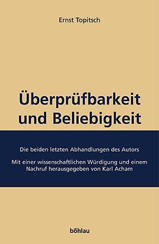 Überprüfbarkeit und Beliebigkeit