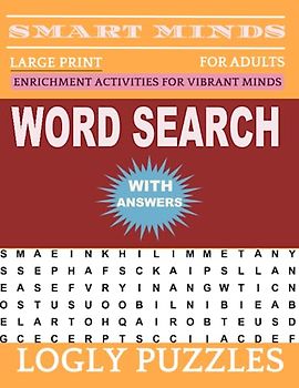 Word Search Book Large Print for Adults: 2400+ words New Fun and Relaxing Puzzles Book for Adults & Seniors with Answers Key