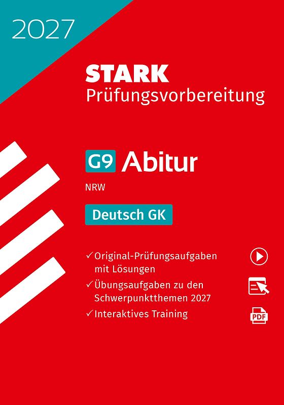 STARK Deutsch GK - Abitur 2027 NRW - Prüfungsvorbereitung