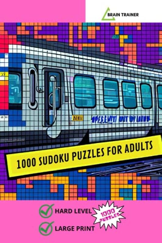 1000 Sudoku puzzle for adults