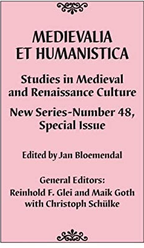 Medievalia et Humanistica: Studies in Medieval and Renaissance Culture (Medievalia Et Humanistica, 48)