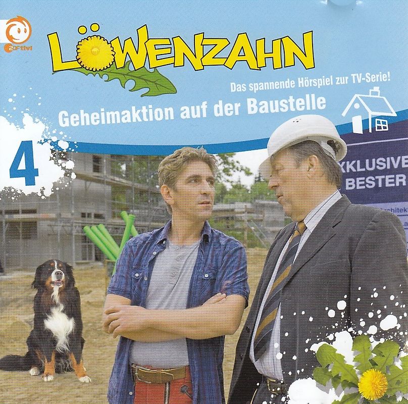 Löwenzahn: Folge 4 - Geheimaktion auf der Baustelle [Audio CD]