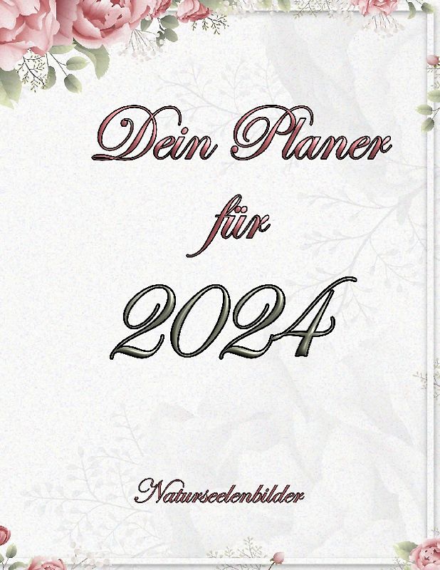 Dein Planer für 2024 - Vintage-Design