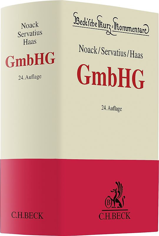 Gesetz betreffend die Gesellschaften mit beschränkter Haftung. GmbHG